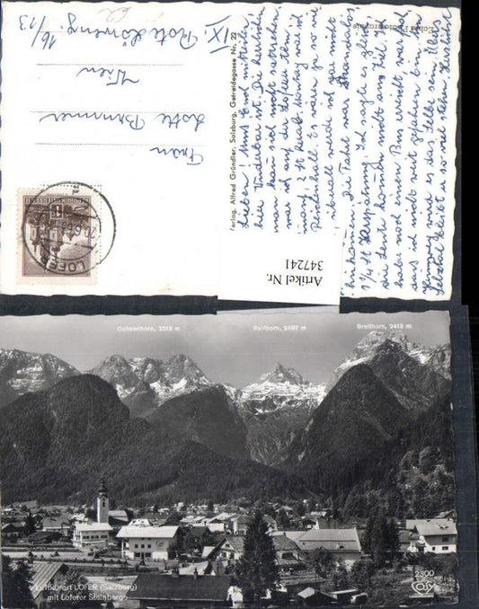 347241,Lofer Totale m. Loferer Steinberge Bergkulisse pub Cosy 2300