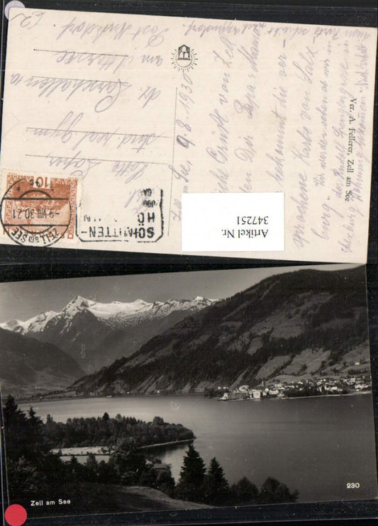 347251,Zell am See Totale Bergkulisse