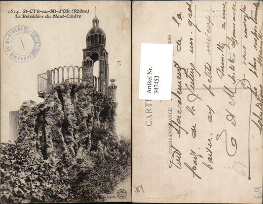 347453,Rhone-Alpes Rhone St-Cyr-au-Mt-d'Or Le Belvedere du Mont-Cindre