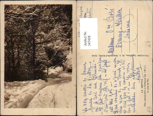 347458,Rhone-Alpes Savoie La Giettaz Villas Jeanne-d'Arc et St-Francois La route du Plan