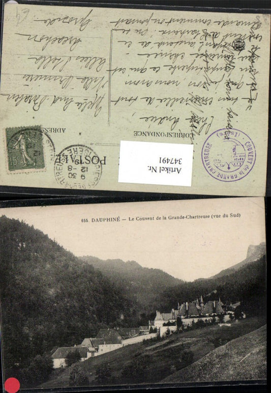 347491,Rhone-Alpes Isere Dauphine Couvent de la Grande-Chartreuse Kloster