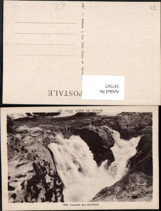 347567,Rhone-Alpes Haute-Savoie Cascade des Banges Wasserfall