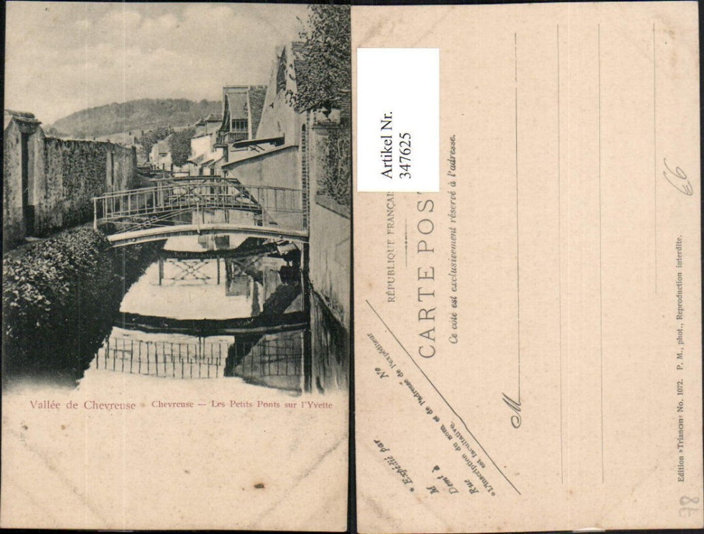 347625,Ile-de-France Yvelines Chevreuse Les Petits Ponts sur l'Yvette Brücken
