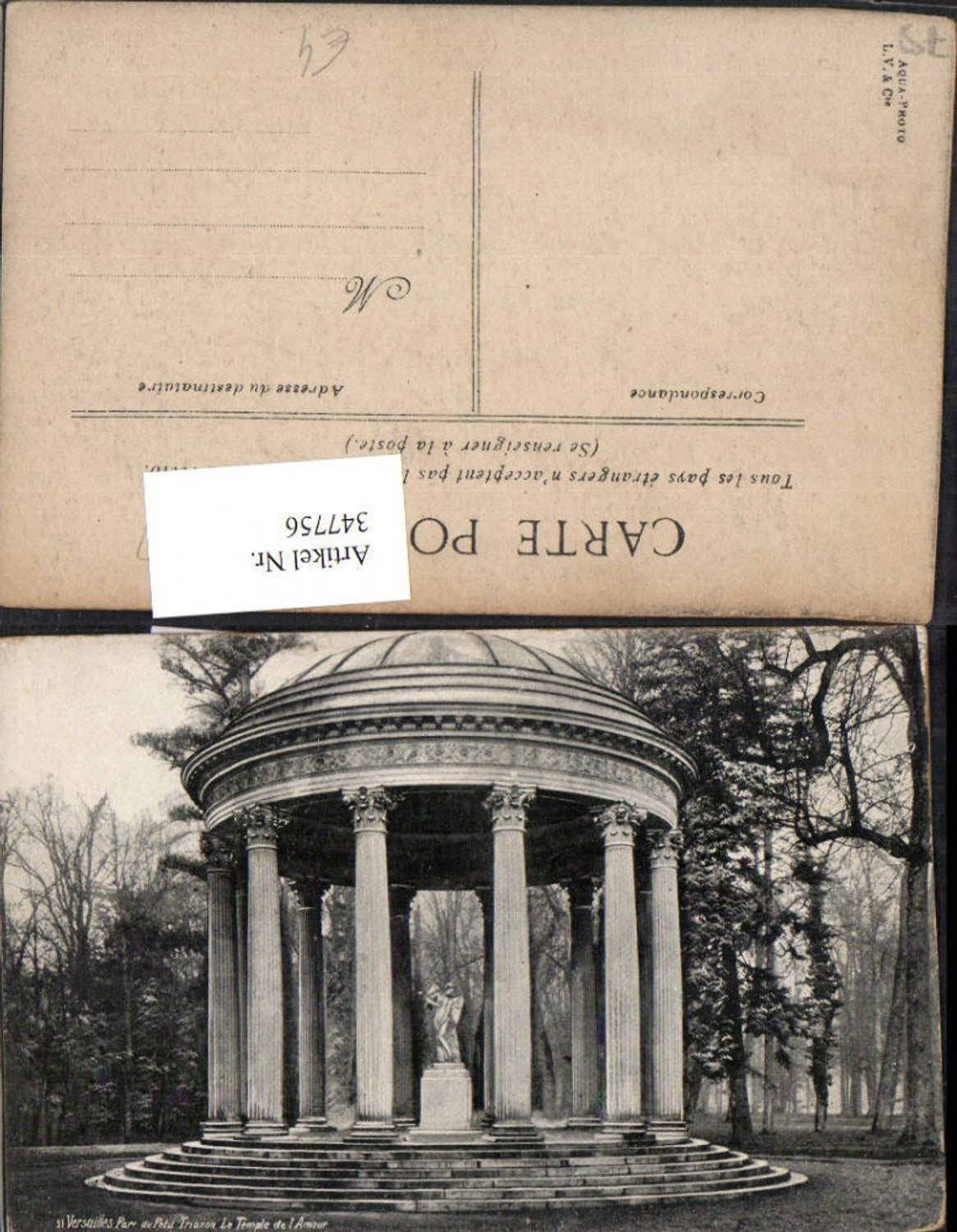 347756,Ile-de-France Yvelines Versailles Parc du Petit Trianon Temple de l'Amour Tempel