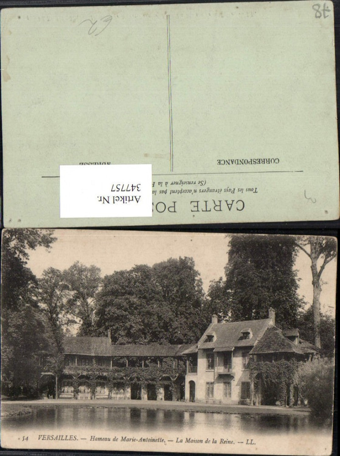 347757,Ile-de-France Yvelines Versailles Hameau de Marie-Antoinette La Maison de la Reine