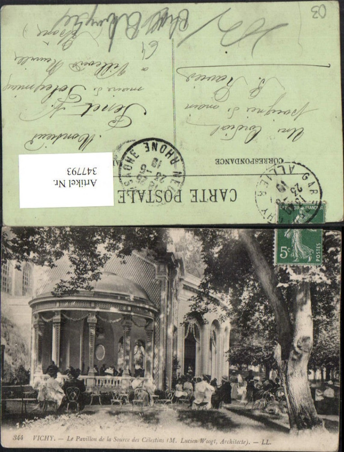 347793,Auvergne Allier Vichy Le Pavillon de la Source des Celestins