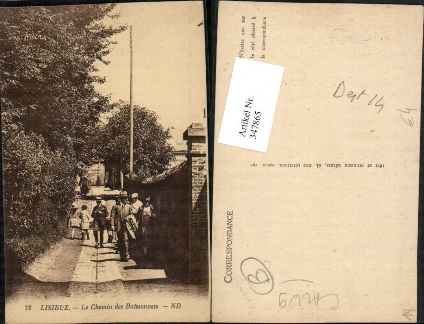 347865,Basse-Normandie Calvados Lisieux Le Chemin des Buissonnets