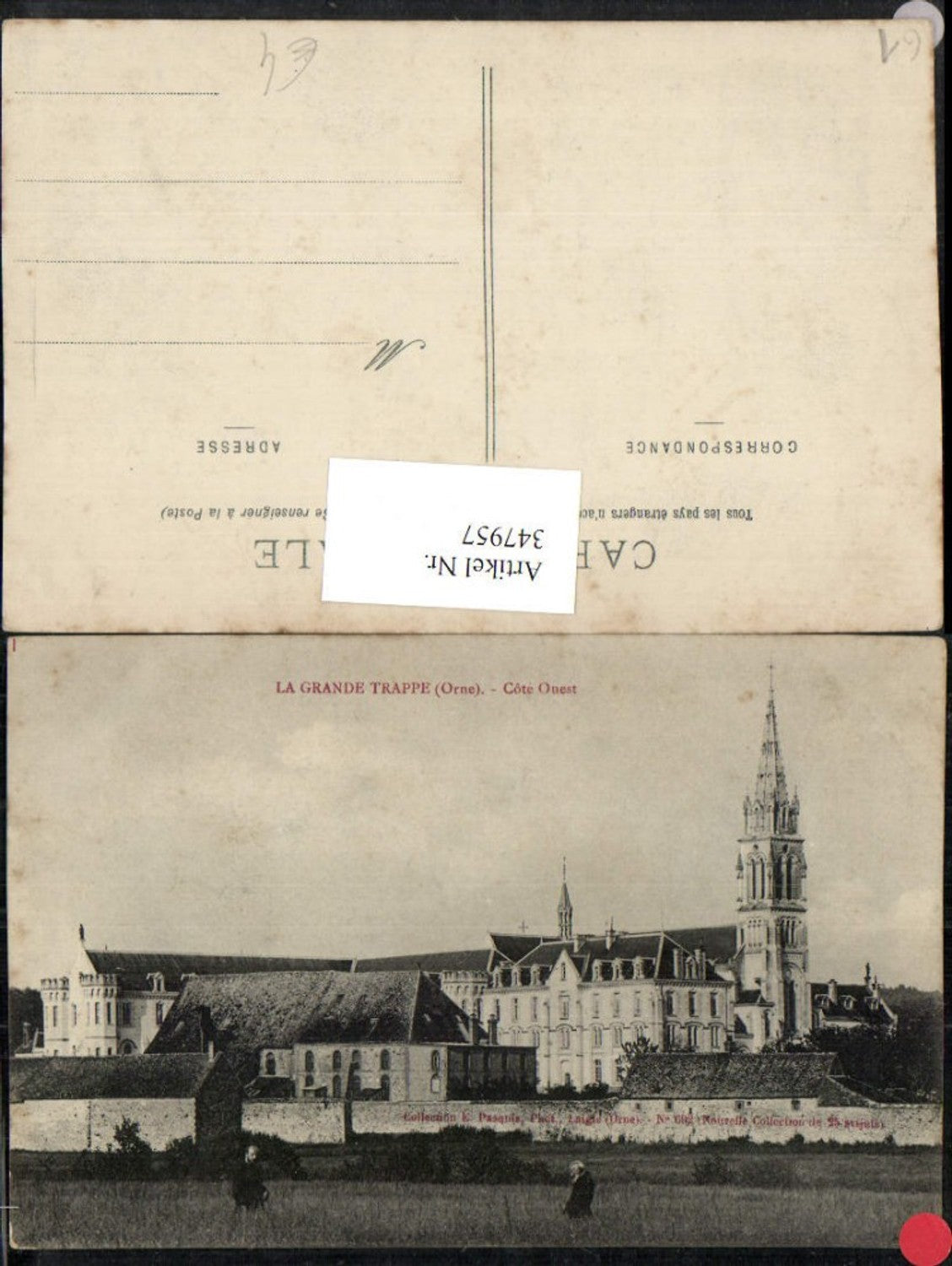 347957,Basse-Normandie Orne Grande Trappe Kloster Kirche