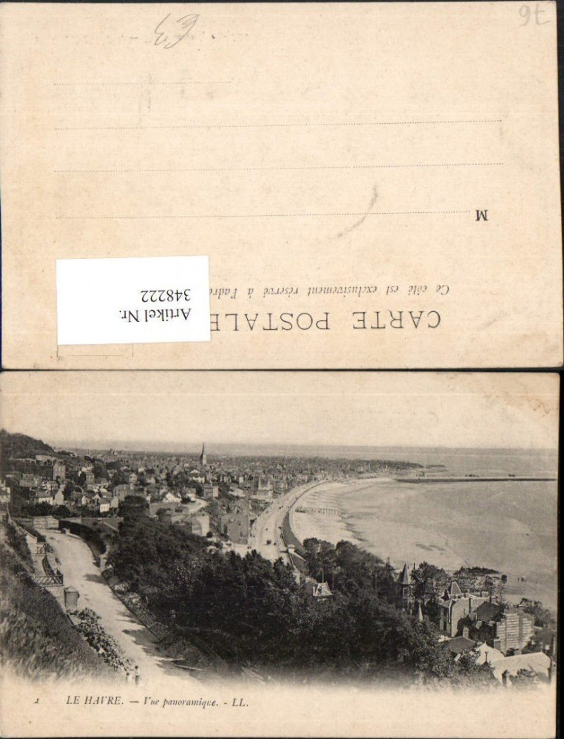 348222,Haute-Normandie Seine-Maritime Le Havre Vue panoramique Totale