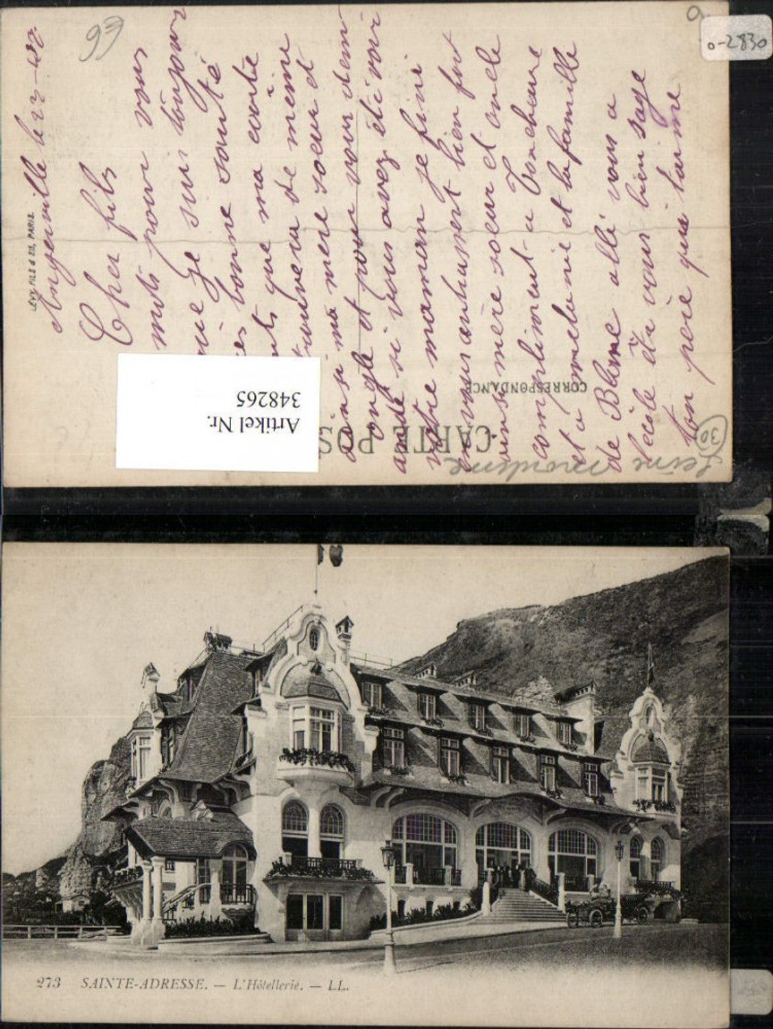 348265,Haute-Normandie Seine-Maritime Sainte-Adresse L'Hotellerie