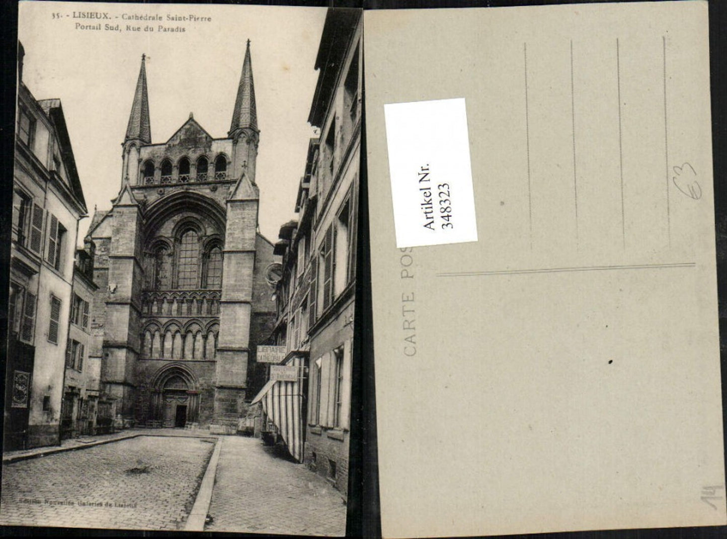 348323,Basse-Normandie Calvados Lisieux Cathedrale Saint-Pierre Kirche
