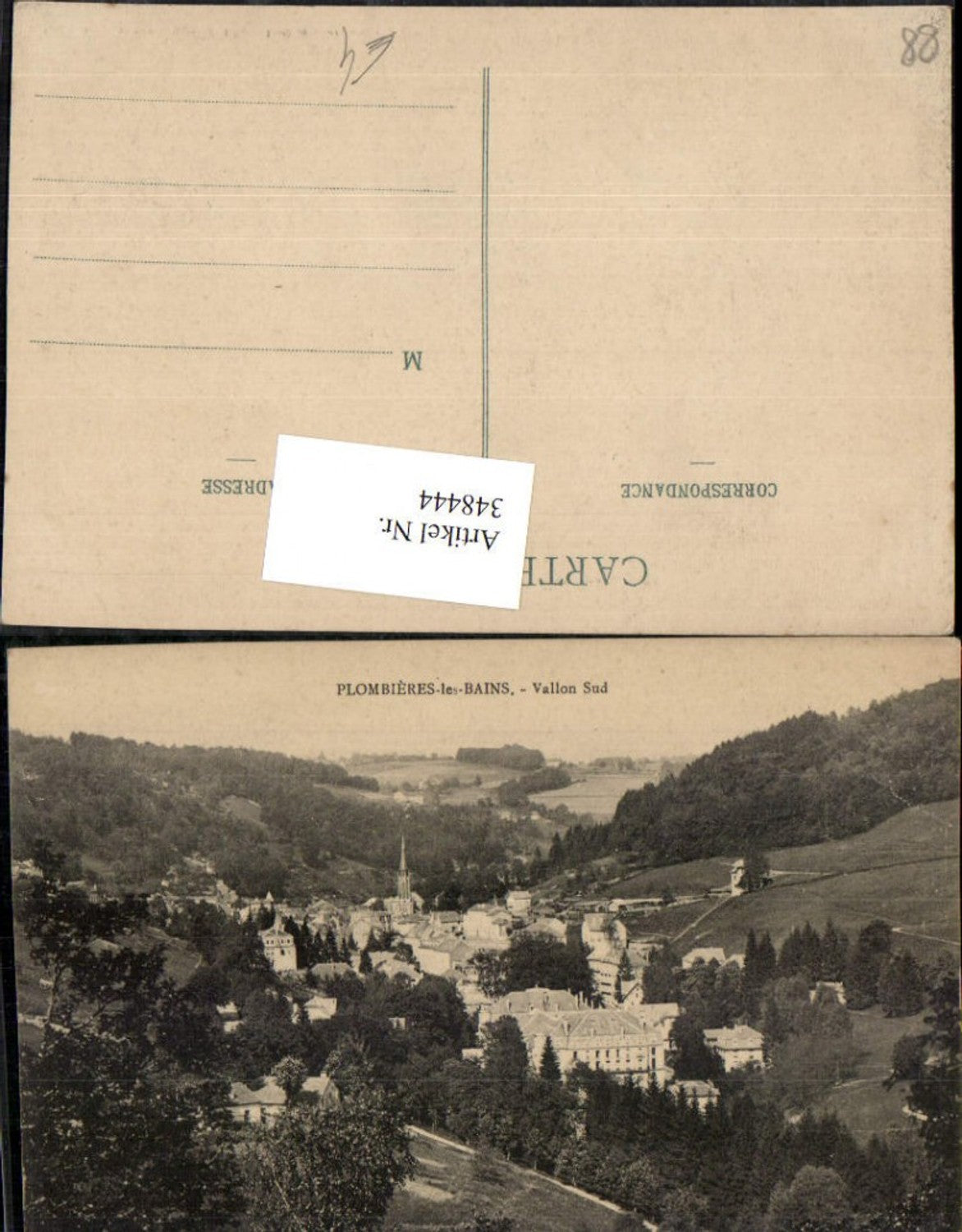 348444,Lothringen Vosges Plombieres-les-Bains Vallon Sud Totale