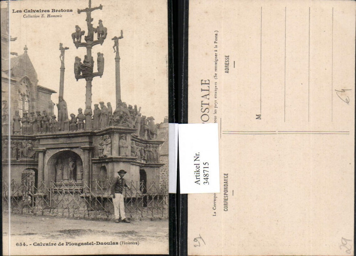 348715,Bretagne Finistere Calvaire de Plougastel-Daoulas