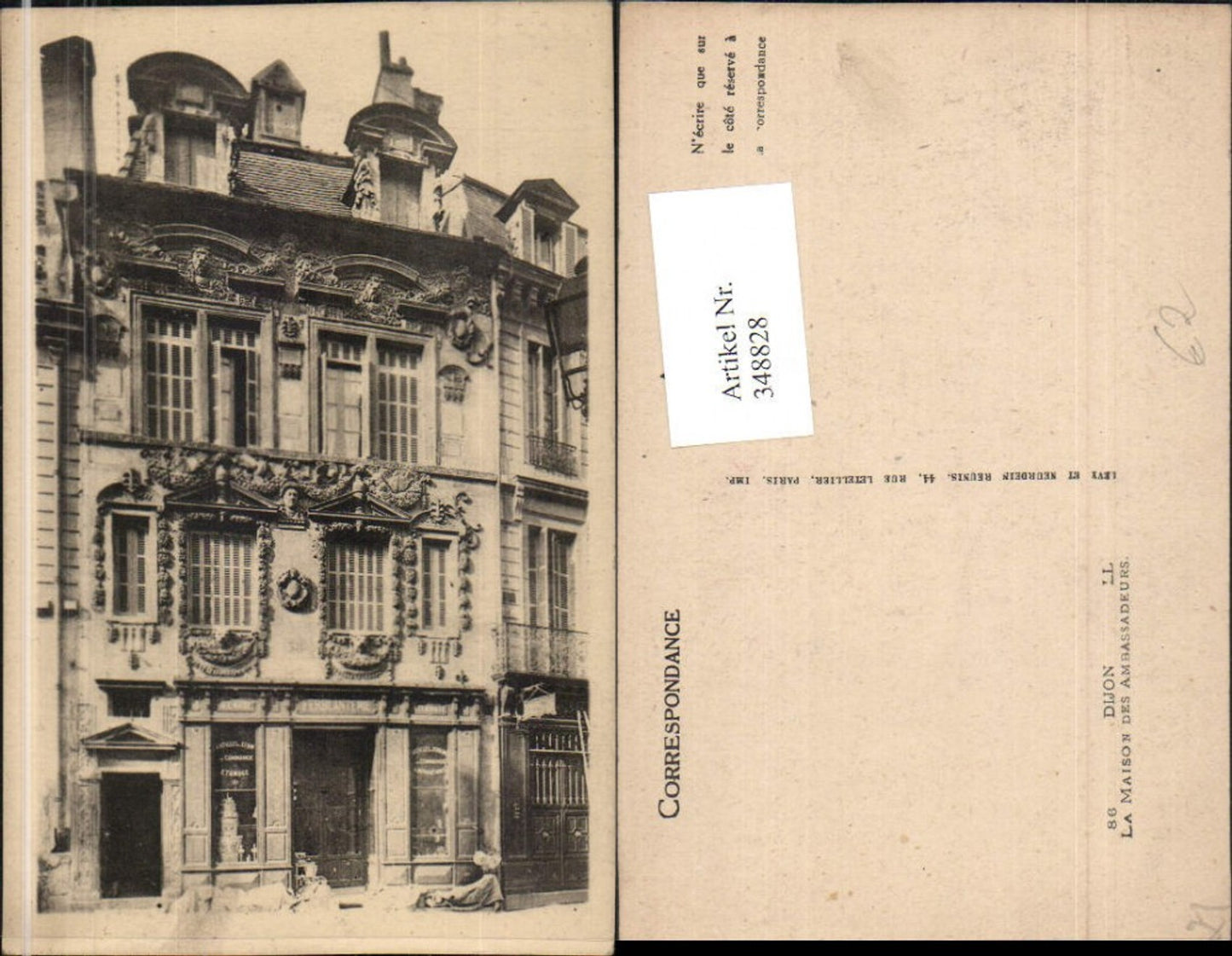 348828,Burgund Cote-Or Dijon La Maison des Ambassadeurs Haus