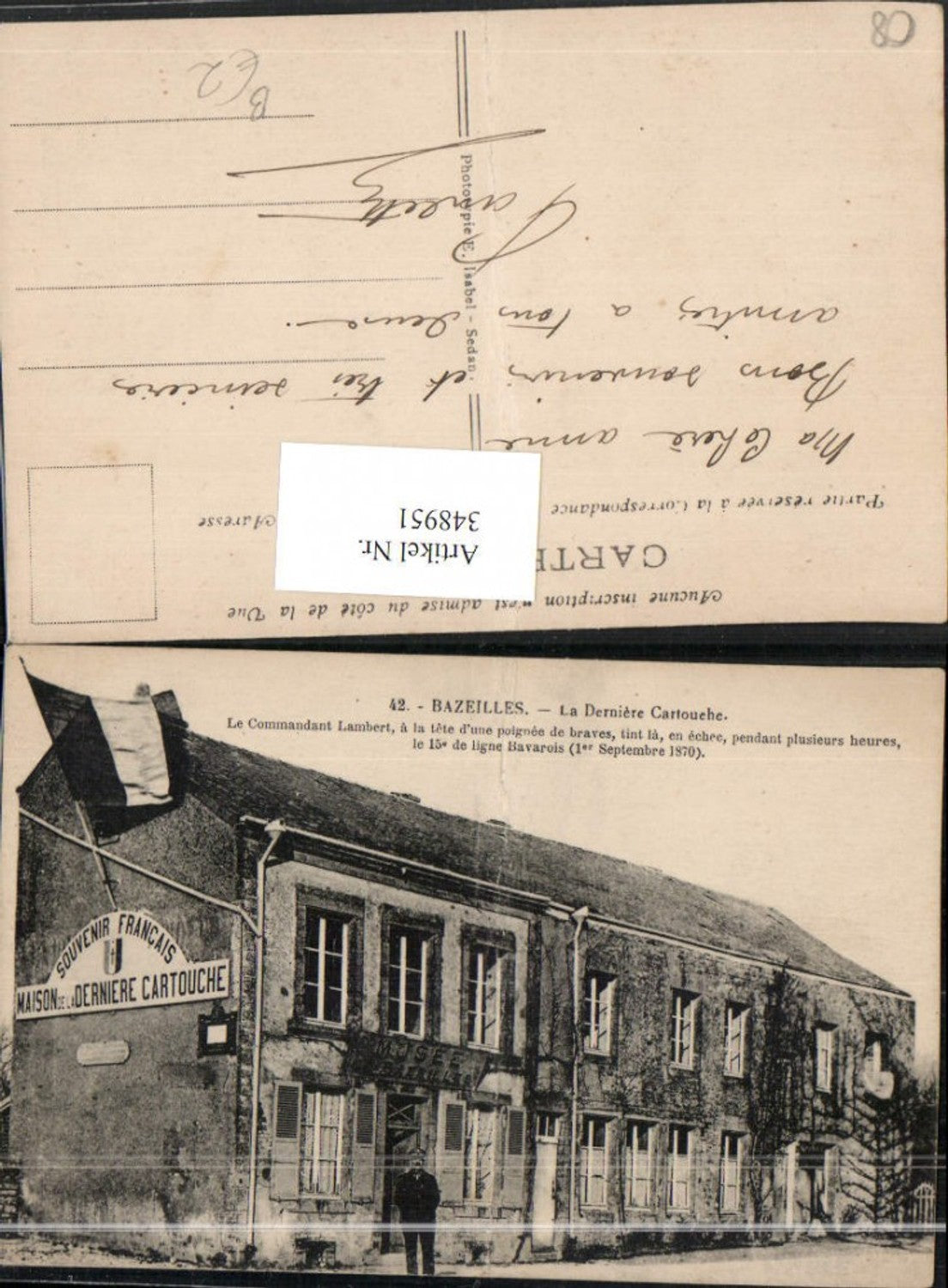 348951,Champagne-Ardenne Ardennes Bazeilles La Derniere Cartouehe Musee Museum