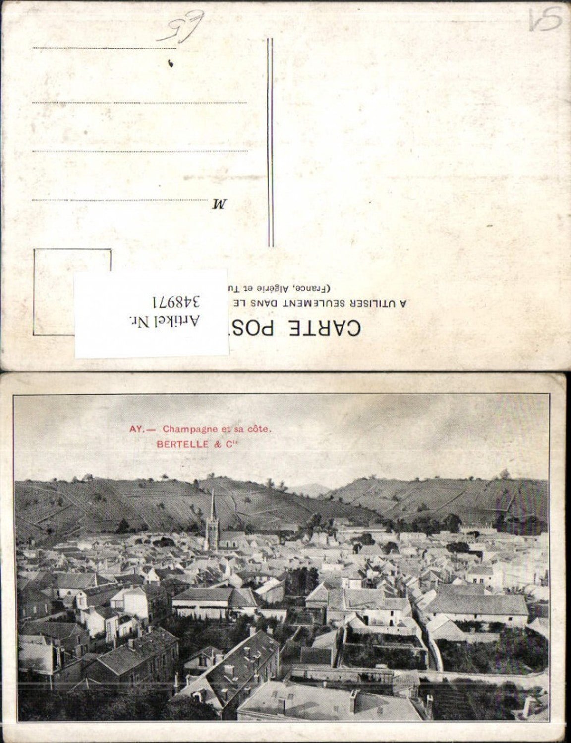 348971,Champagne-Ardenne Marne Ay Champagne et sa cote Totale