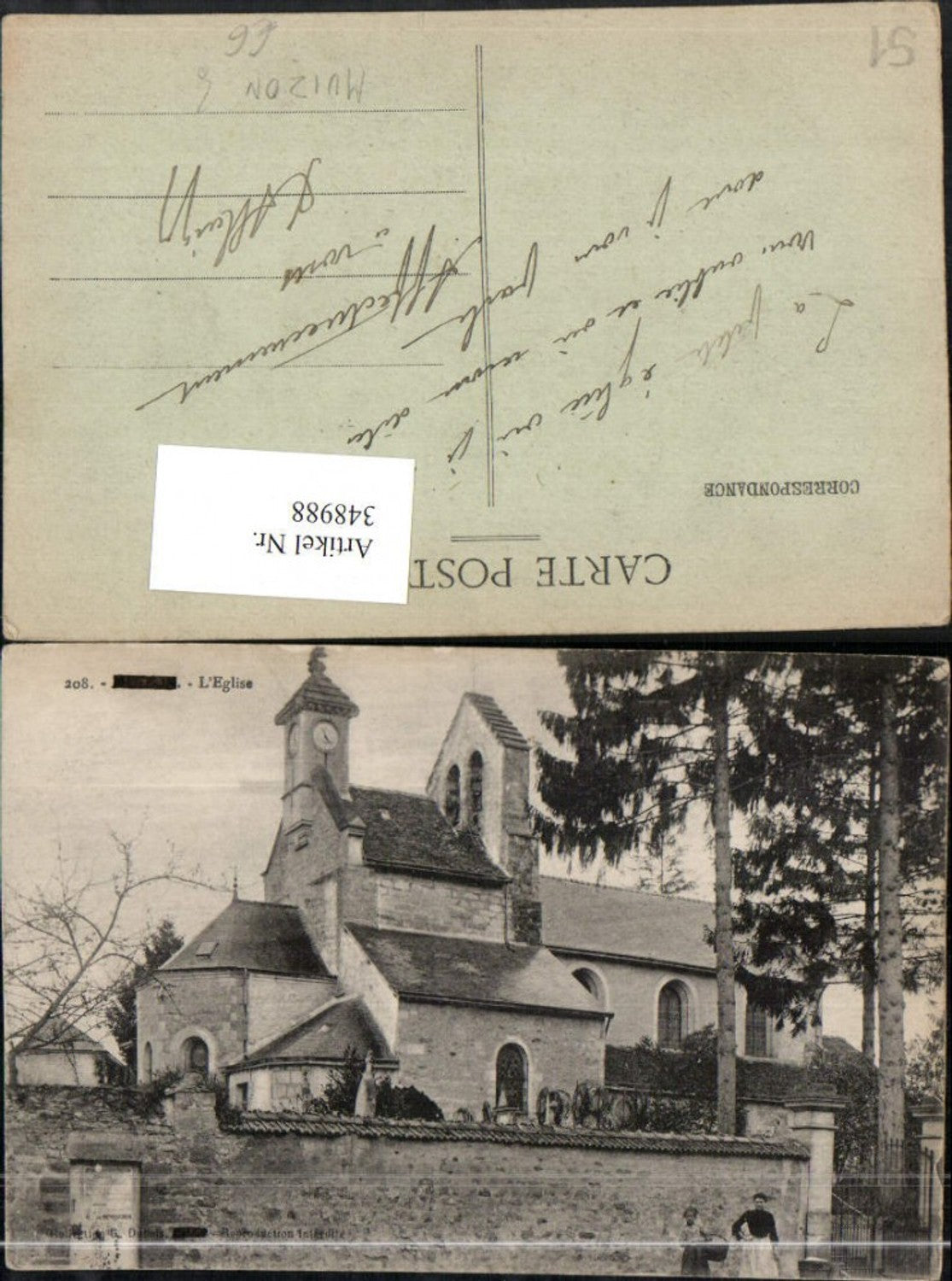 348988,Champagne-Ardenne Marne Muizon L'Eglise Kirche