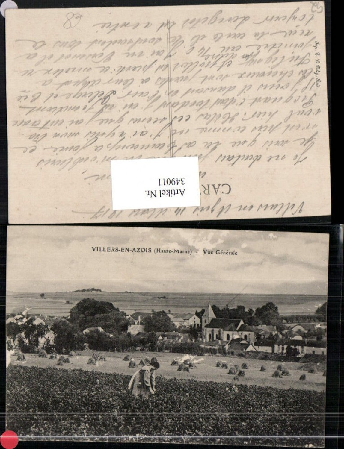 349011,Champagne-Ardenne Haute-Marne Villers-en-Azois Vue Generale Totale