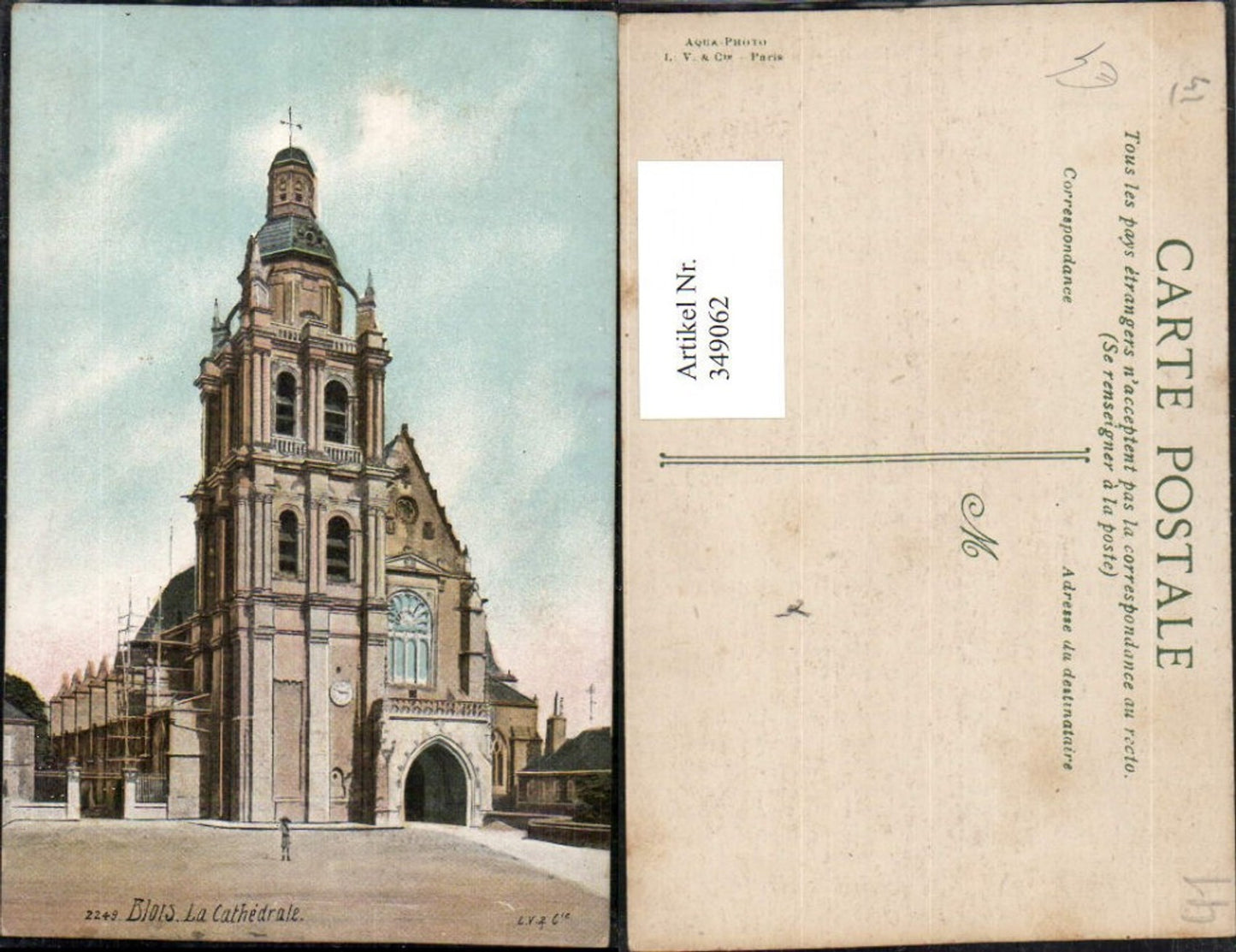 349062,Centre Loire-et-Cher Blois Le Cathedrale Kirche