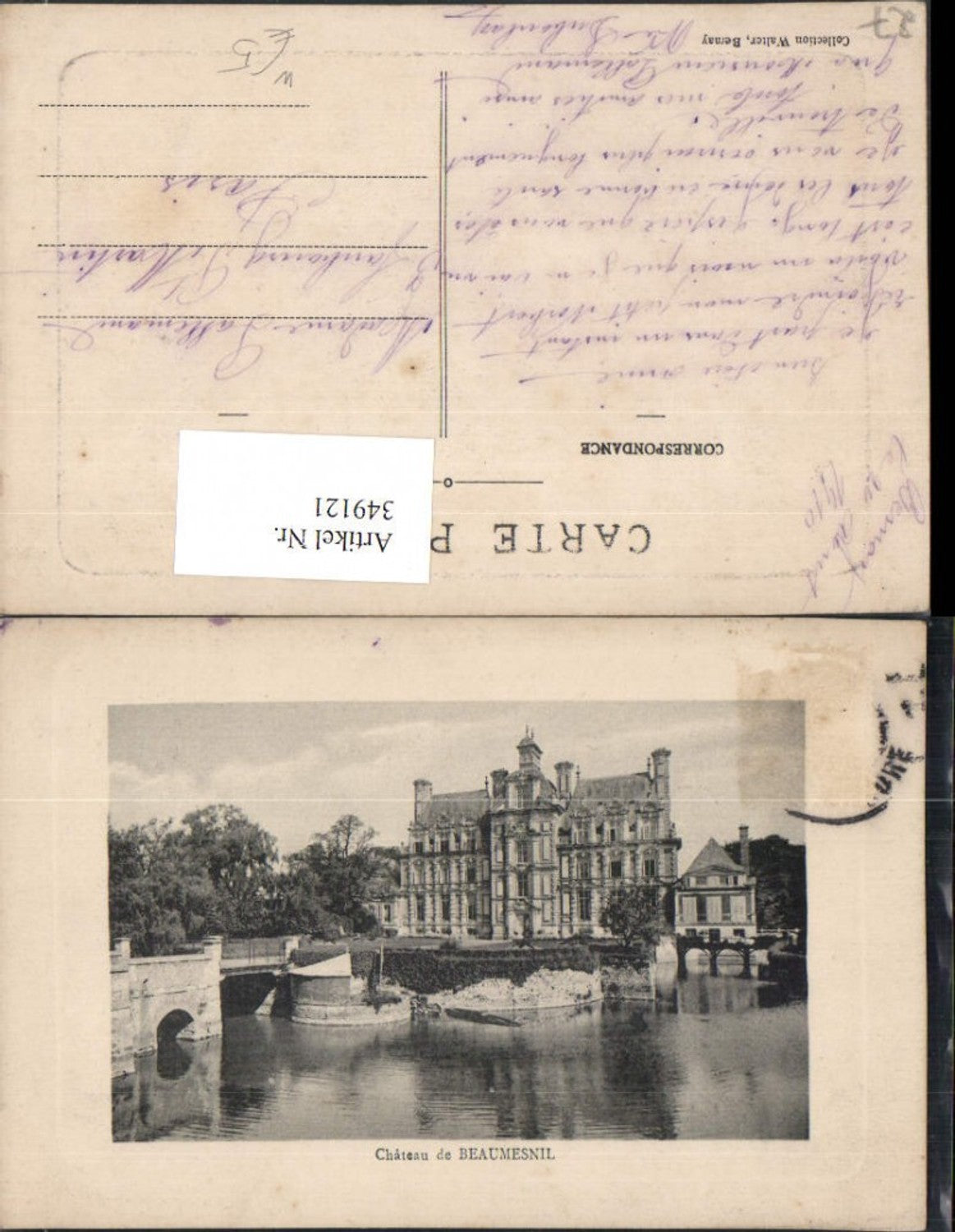 349121,Haute-Normandie Eure Chateau de Beaumesnil Schloss