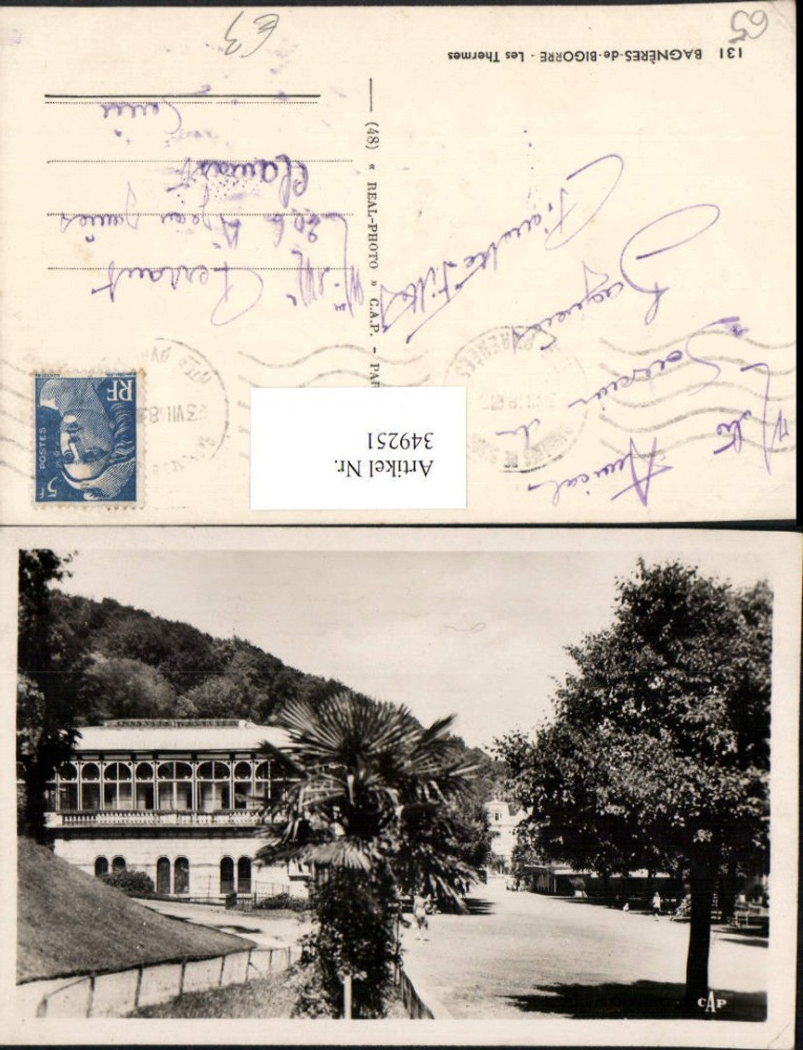 349251,Midi-Pyrenees Hautes-Pyrenees Bagneres-de-Bigorre Les Thermes