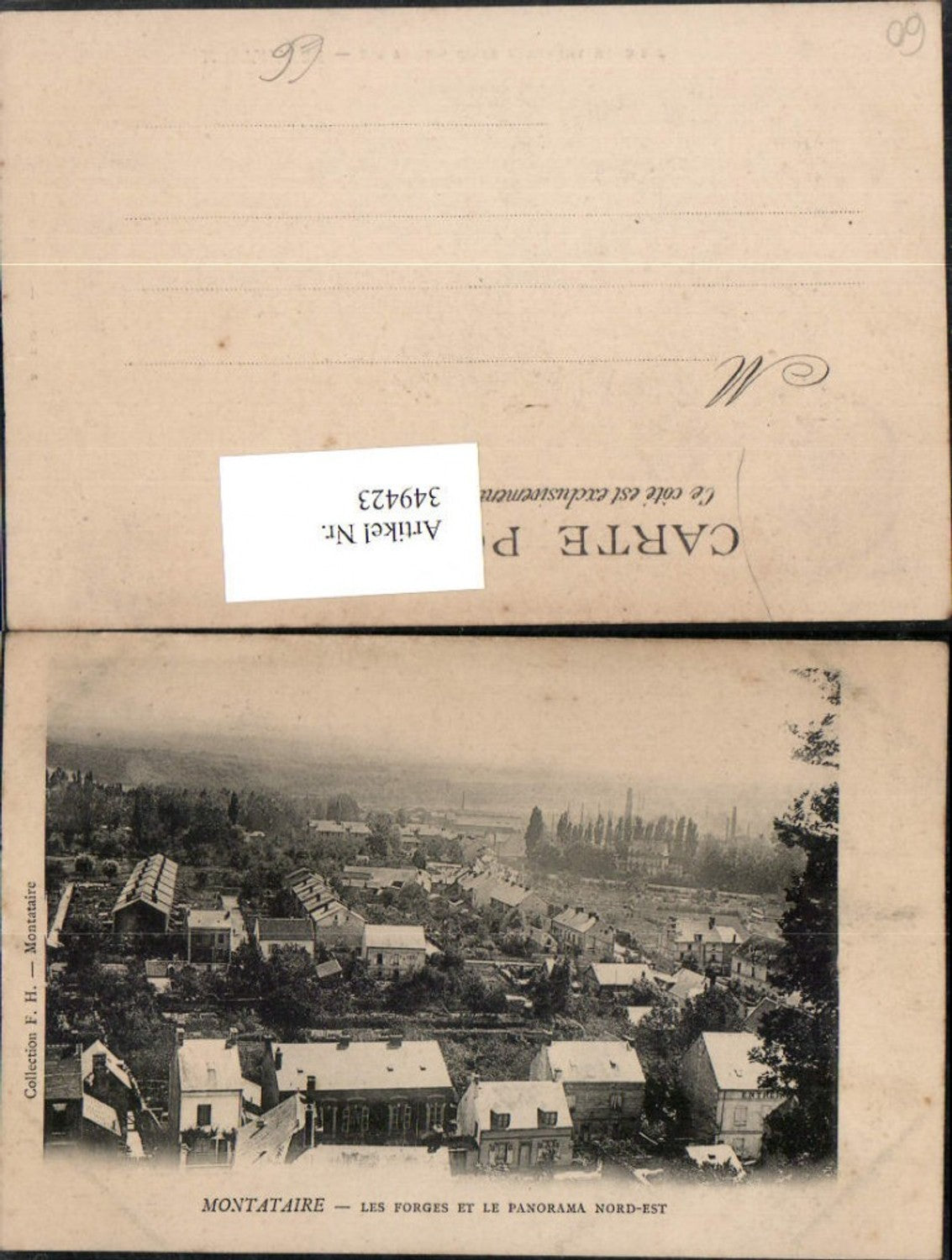 349423,Picardie Oise Montataire Les Forges et le Panoram Nord-Est Teilansicht