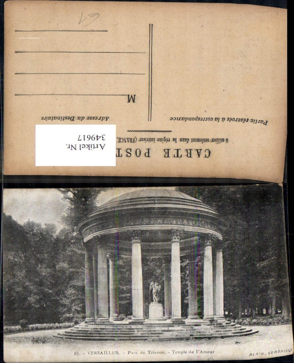 349617,Ile-de-France Yvelines Versailles Parc de Trianon Temple de l Amour Tempel
