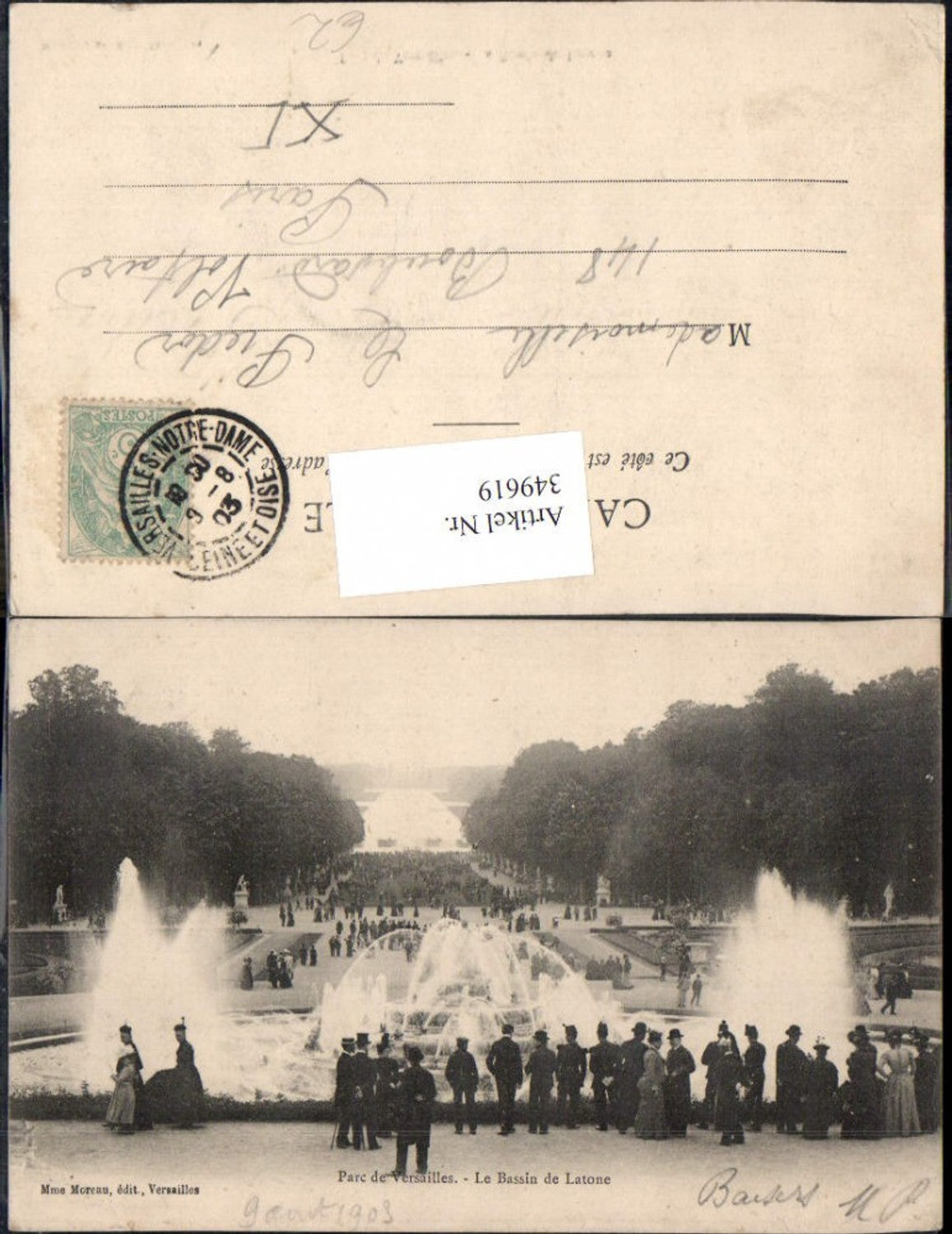 349619,Ile-de-France Yvelines Versailles Parc Le Bassin de Latone Springbrunnen Brunnen