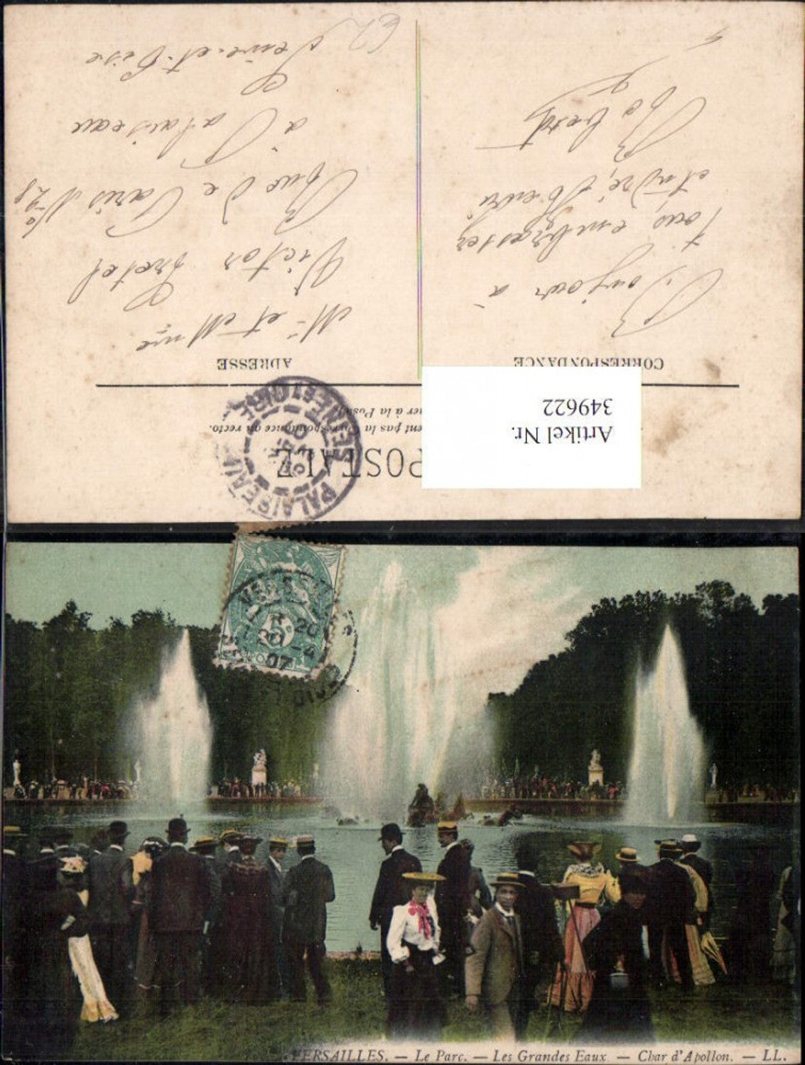 349622,Ile-de-France Yvelines Versailles Le Parc Les Grandes Eaux Char d Apollon Springbrunnen