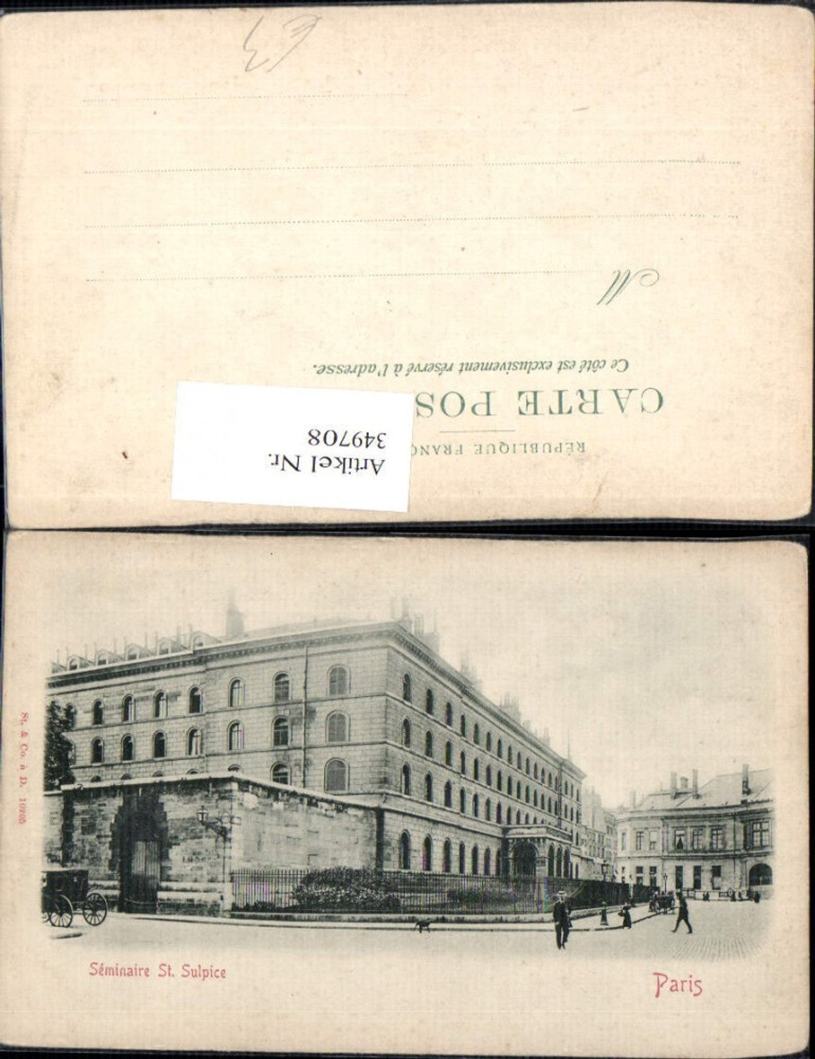 349708,Ile-de-France Paris Seminare St Sulpice