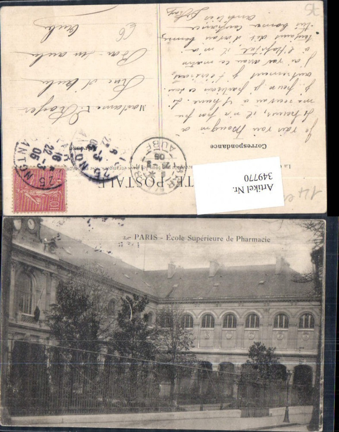 349770,Ile-de-France Paris Ecole Superieure de Pharmacie
