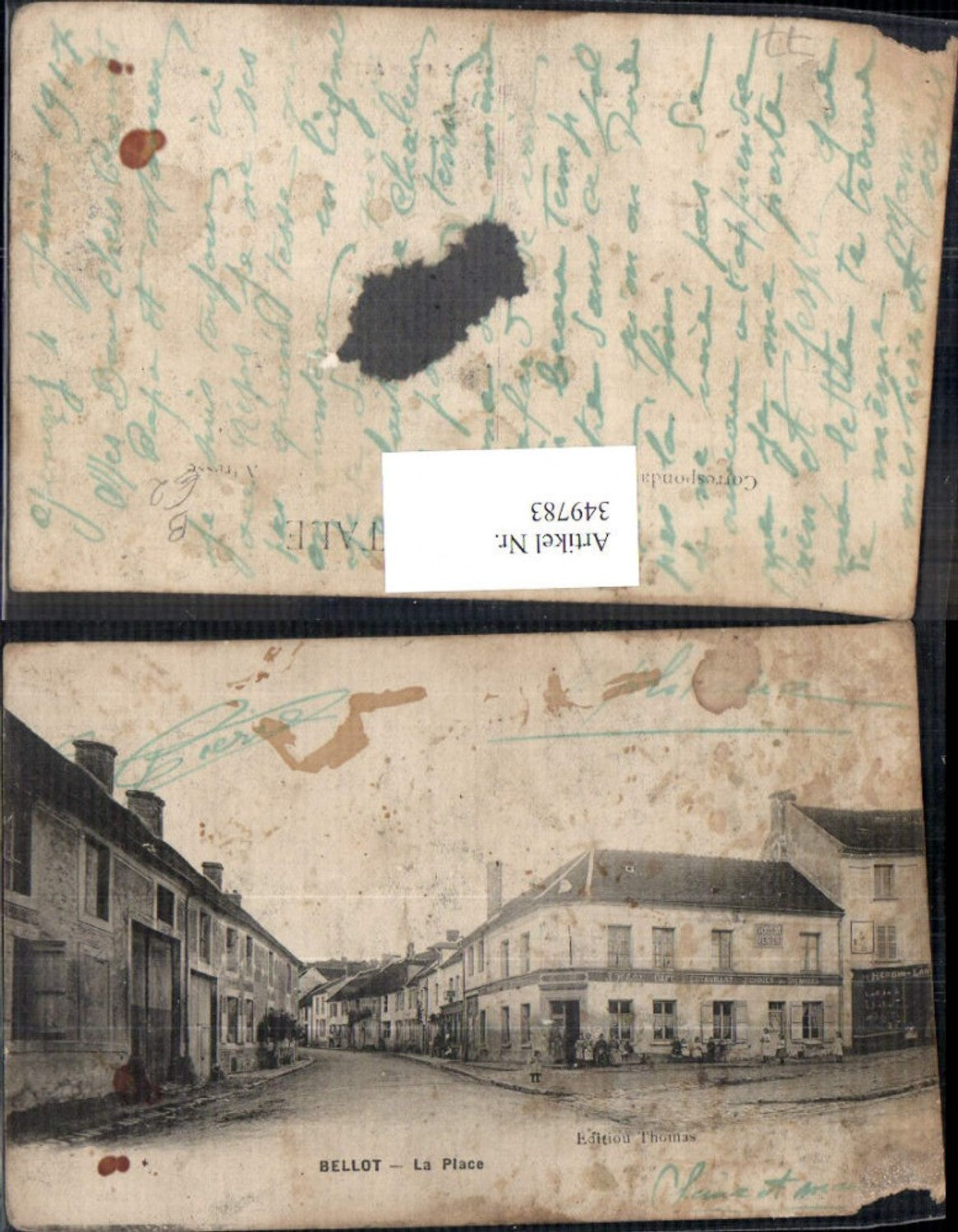 349783,Ile-de-France Seine-et-Marne Bellot La Place Straßenansicht