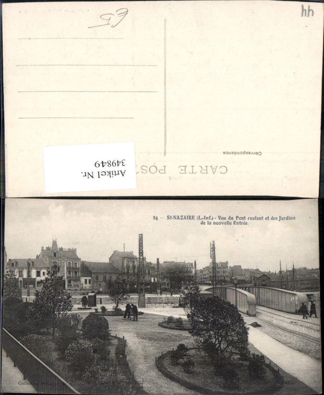 349849,Pays de la Loire Loire-Atlantique Saint-Nazaire Vue du Pont