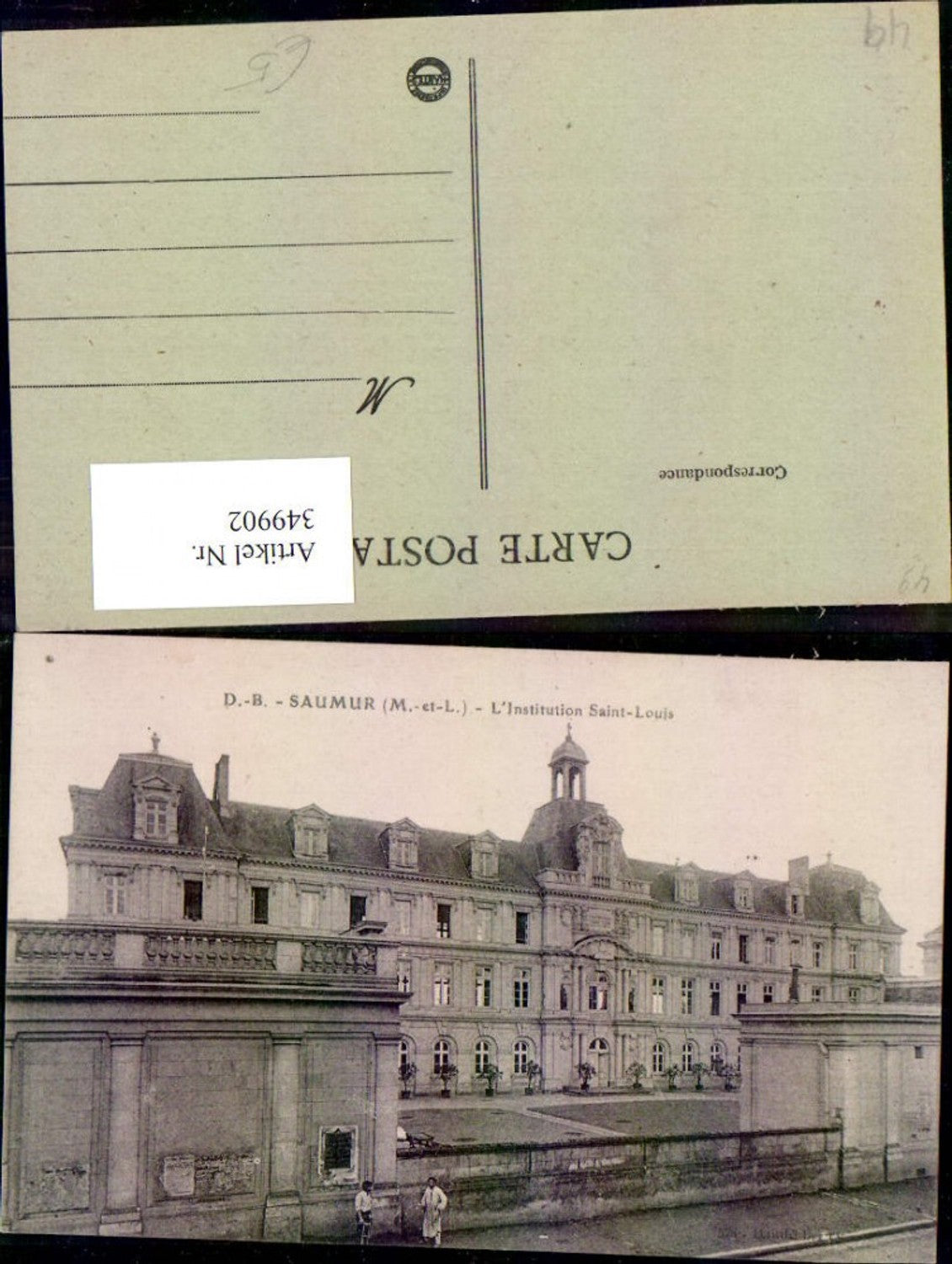 349902,Pays de la Loire Maine-et-Loire Saumur L Institution Saint-Louis building