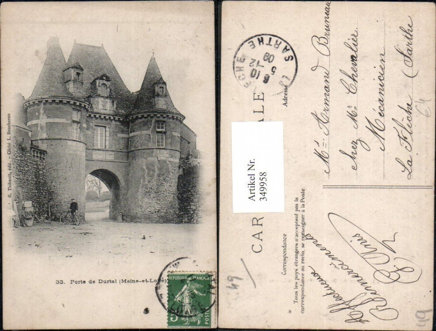 349958,Pays de la Loire Maine-et-Loire Durtal Porte de Durtal