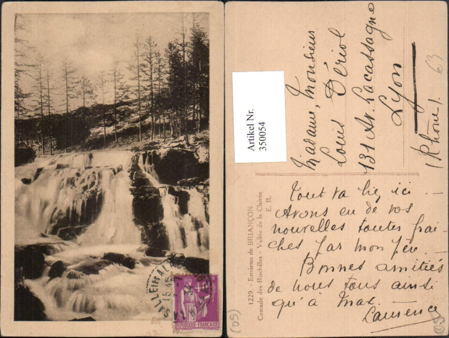 350054,Provence-Alpes-Cote-Azur Hautes-Alpes Braincon Cascade des Rochilles Wasserfall