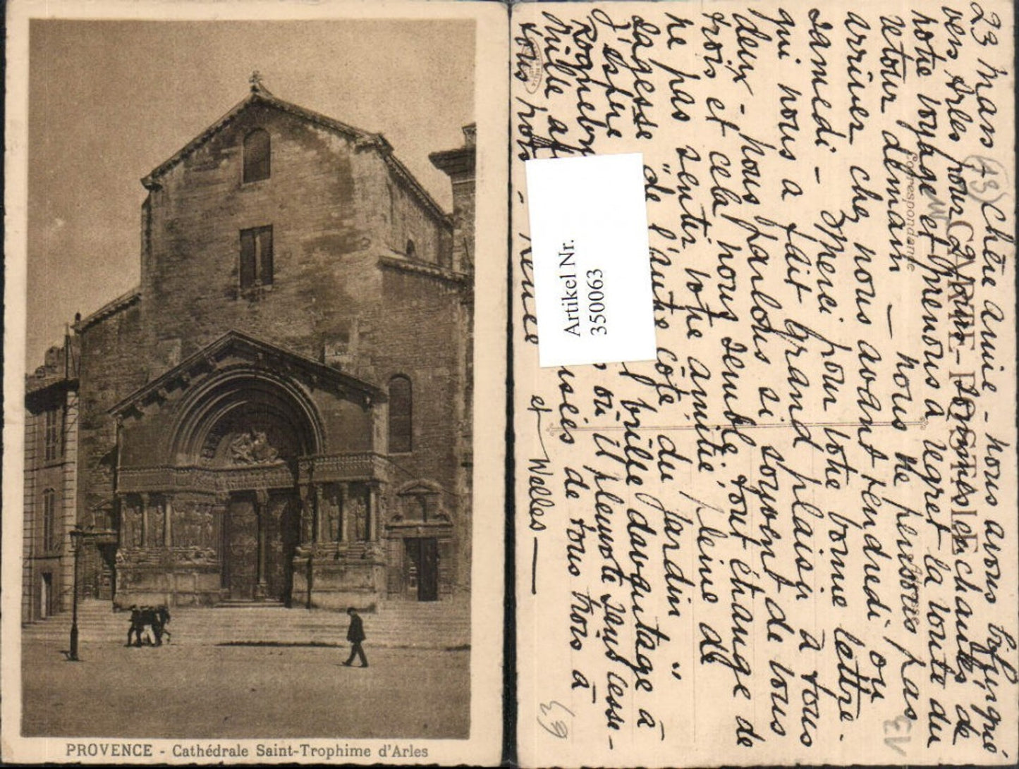350063,Provence-Alpes-Cote-Azur Bouches-de-Rhone Provence Cathedrale Saint-Trophime Arles Kirche