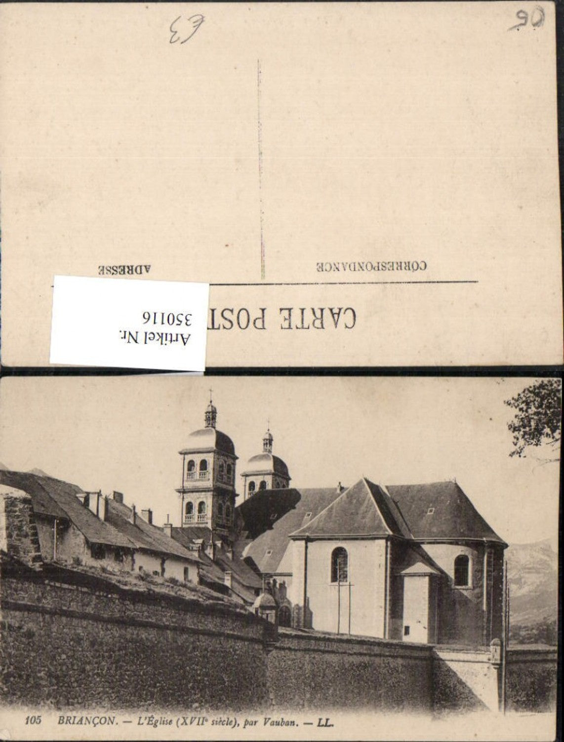 350116,Provence-Alpes-Cote-Azur Hautes-Alpes Braincon L'Eglise Kirche