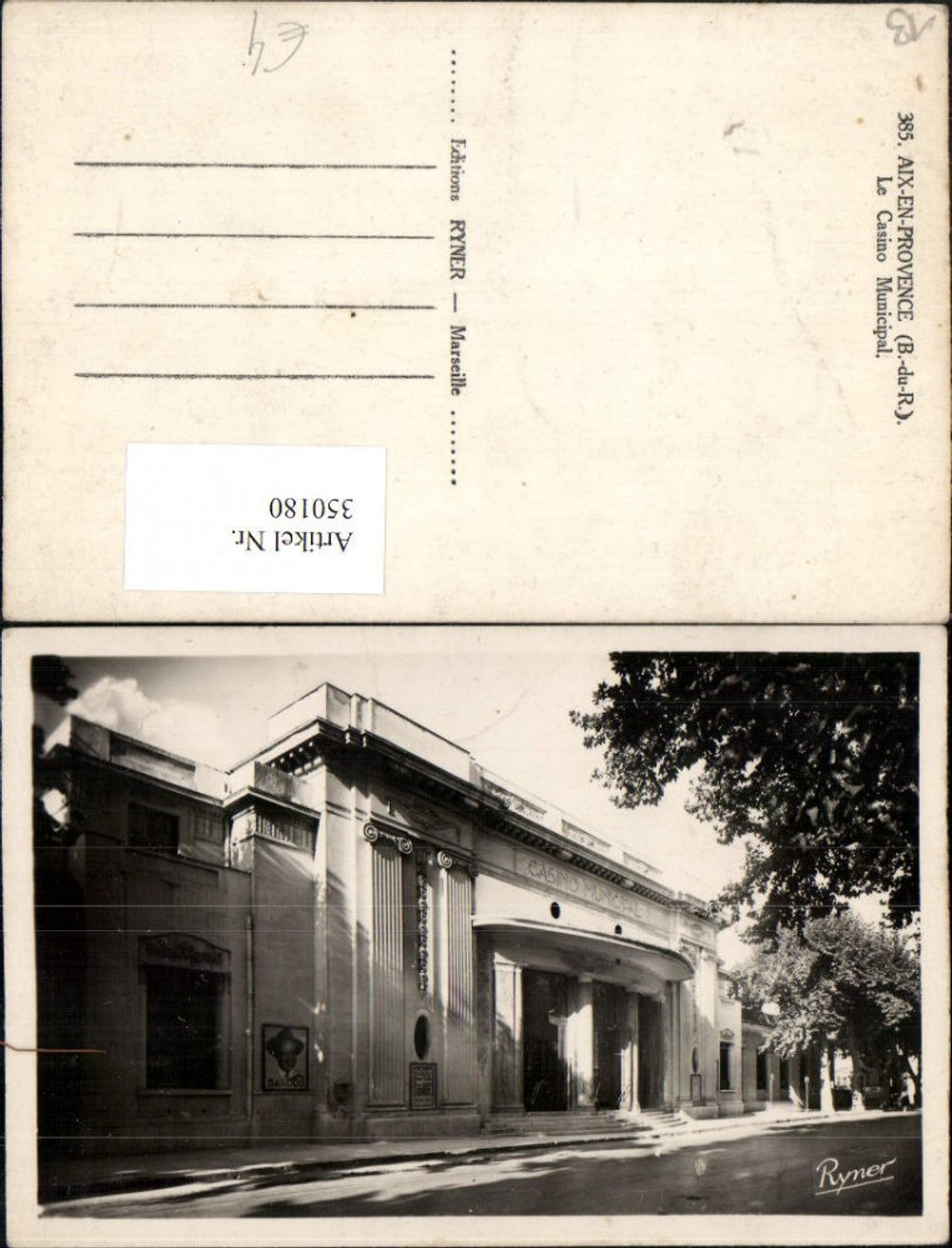 350180,Provence-Alpes-Cote-Azur Bouches-de-Rhone Aix-en-Provence Le Casino