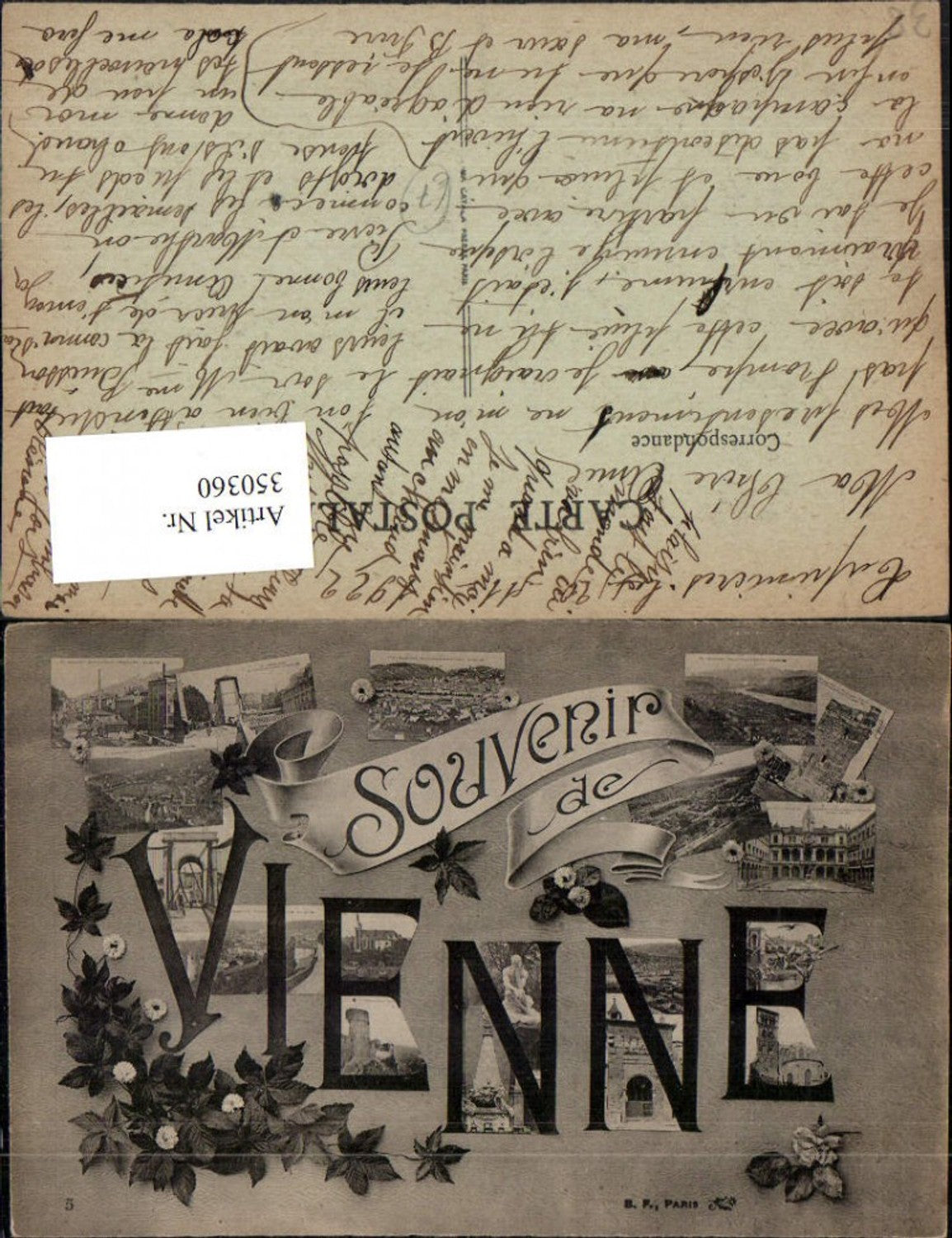 350360,Rhone-Alpes Isere Vienne Collage Mehrbildkarte