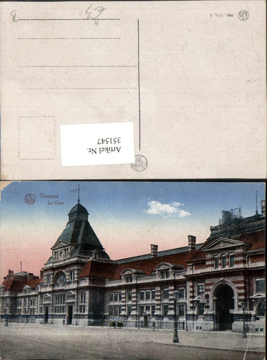 351547, Tournai La Gare train station