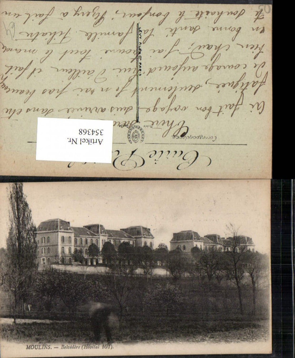 354368,Auvergne Allier Moulins Belvedere Hopital Hospital