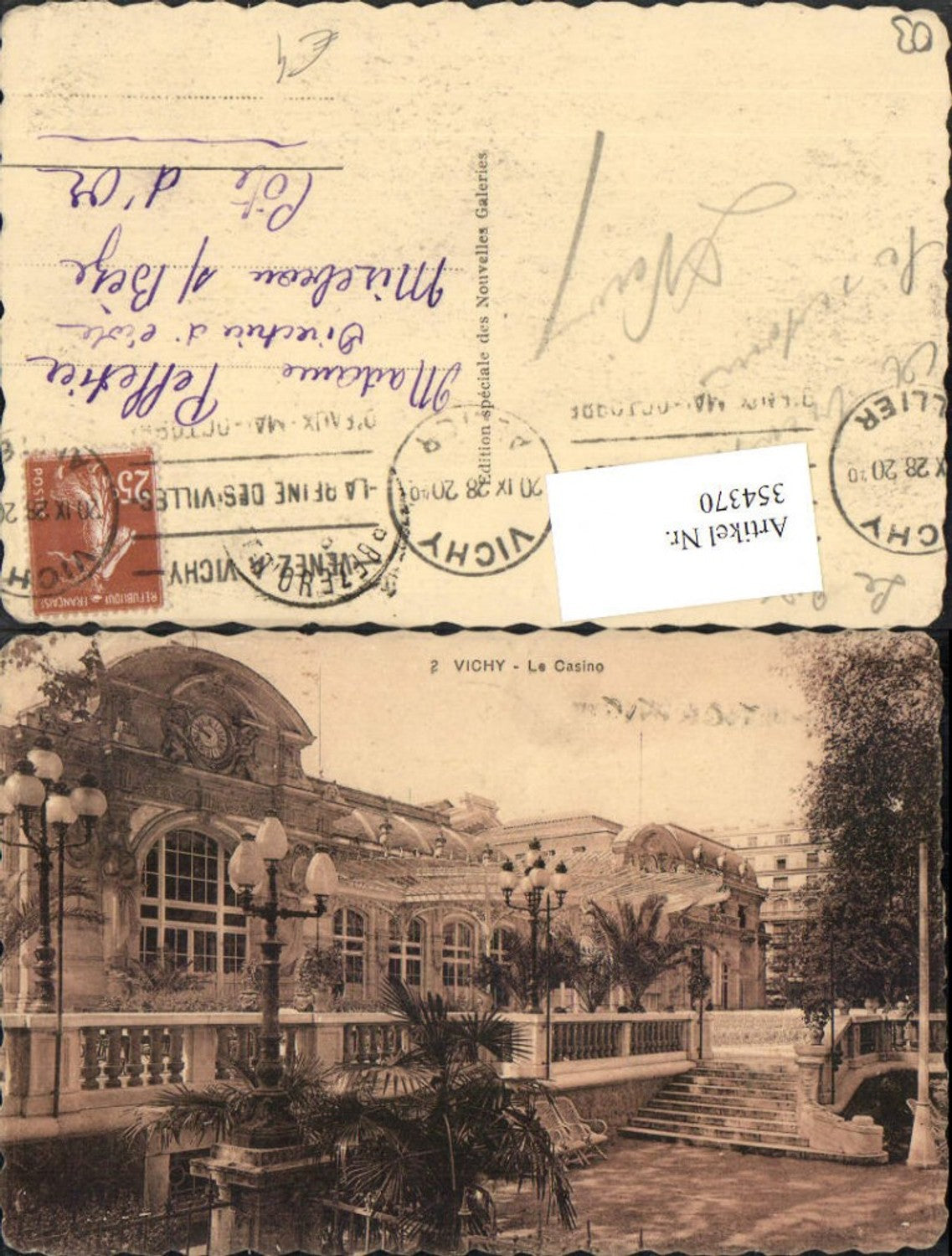 354370,Auvergne Allier Vichy Le Casino