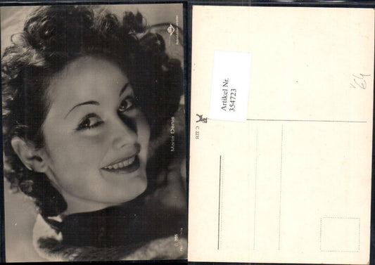 354723,Schauspielerin Maria Denis pub Film Foto Verlag G 205