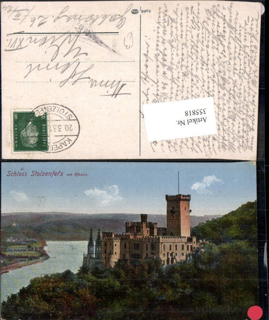 355818,Schloss Stolzenfels am Rhein Koblenz
