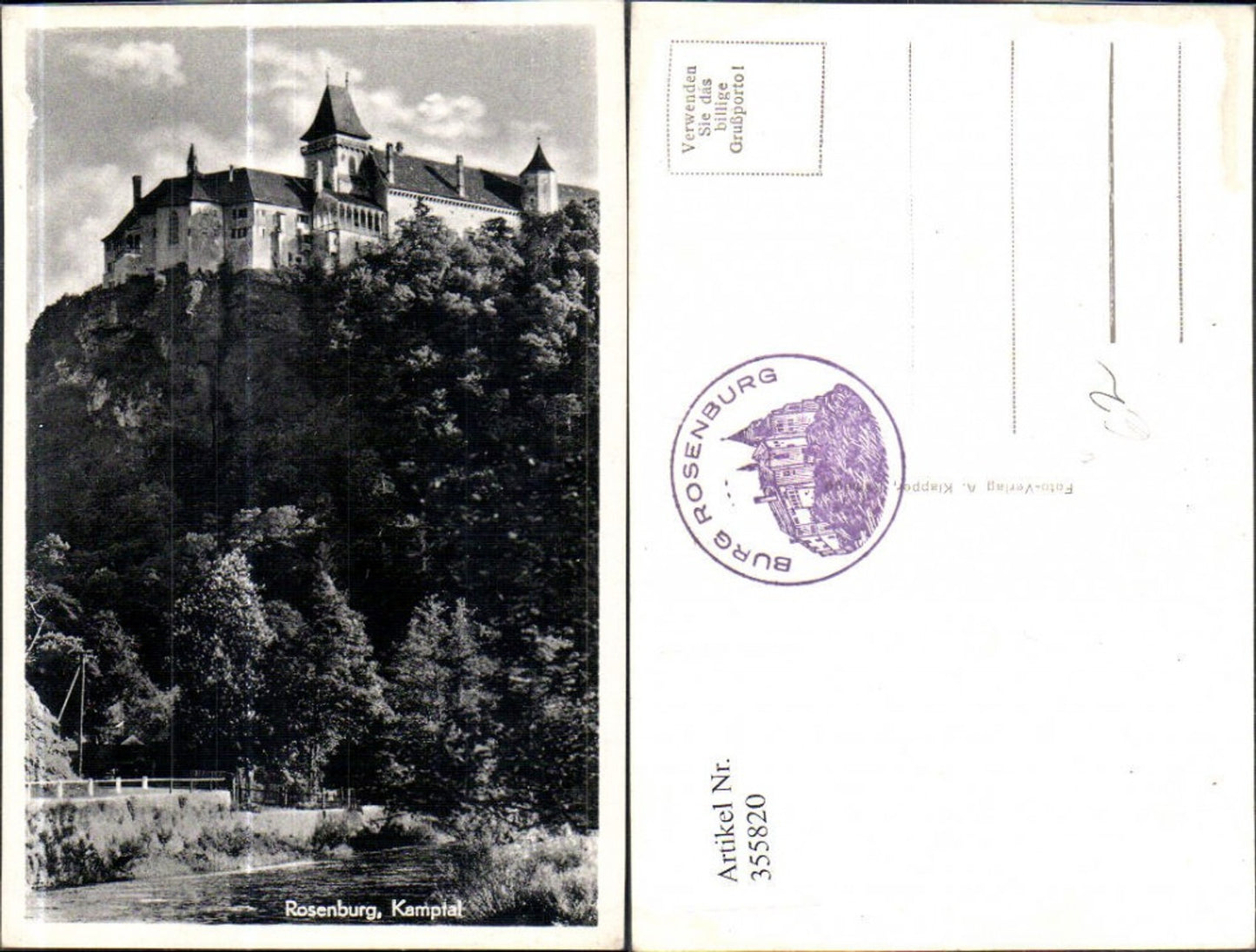 355820,Burg Rosenburg am Kamp Rosenburg-Mold