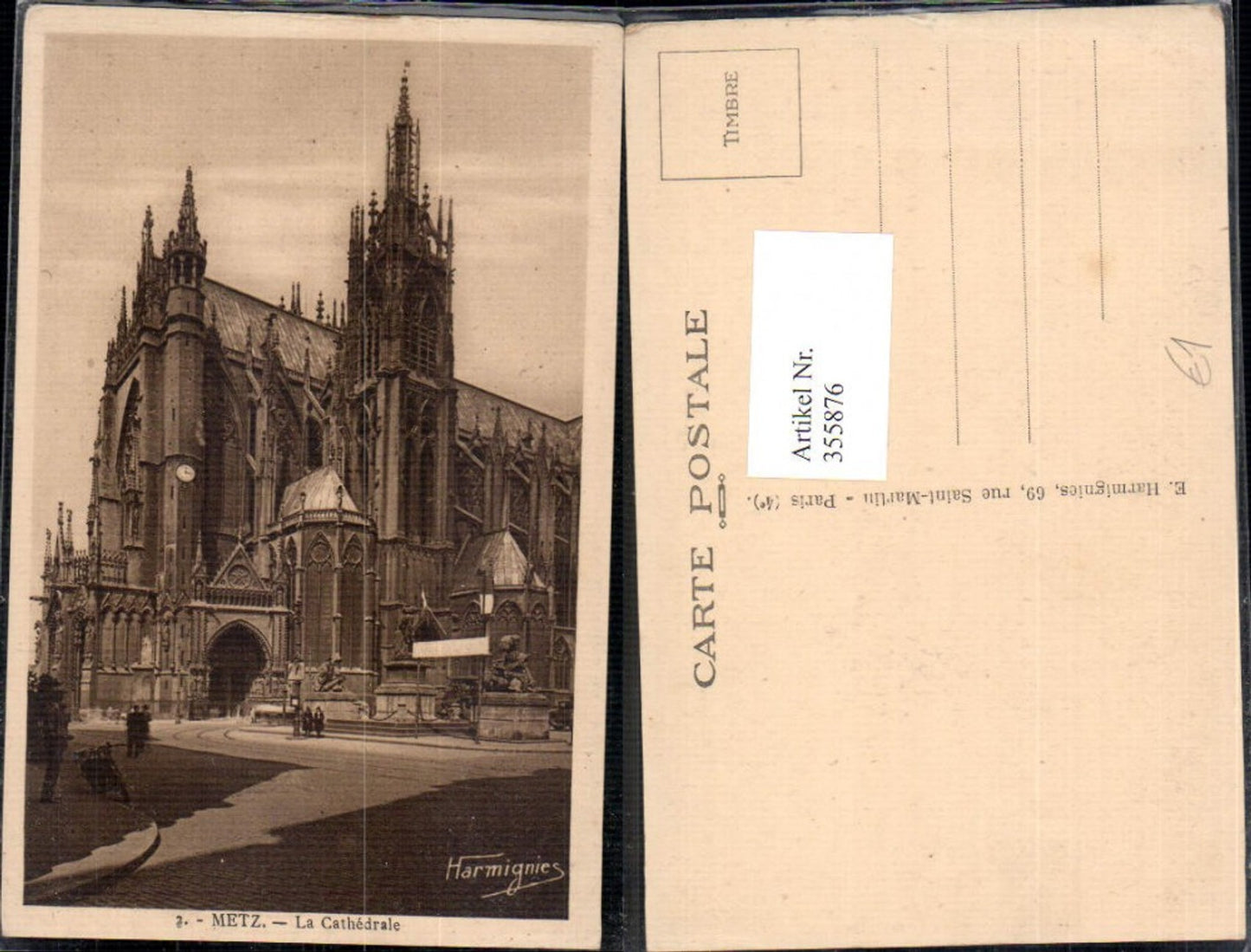 355876,Metz La Cathedrale Kathedrale