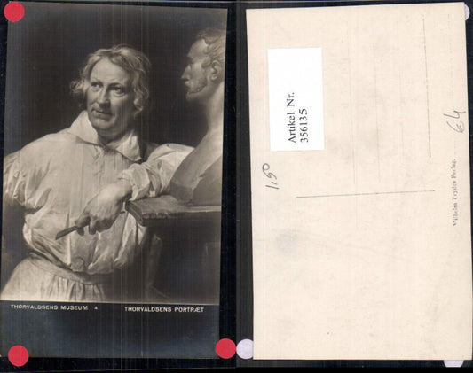 356135,Künstler Ak Thorvaldsens Portraet Portrait Kunst