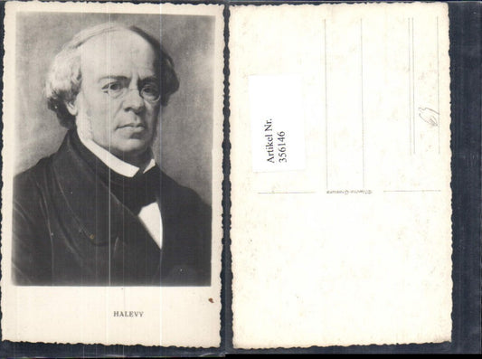 356146,Foto Ak Jacques Fromental Halevy Komponist