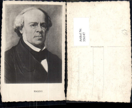 356147,Foto Ak Jacques Fromental Halevy Komponist